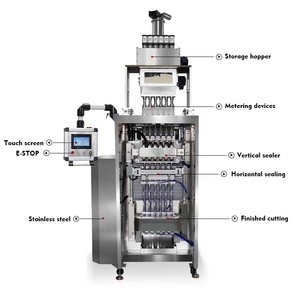 Automatic Multi Lane Sachet Hydration Powder Filling Packaging Machine 10g 20g Probiotics Powder Packing Machine - Product Image 3