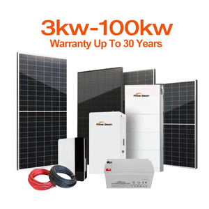 Système solaire complet 10KW MPPT, système d'énergie solaire domestique avec <span class=keywords><strong>panneaux</strong></span> solaires connectés au réseau, kits 3KW 5KW - Product Image 2