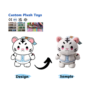 Crea il Tuo Peluche Personalizzato: <span class=keywords><strong>Tigre</strong></span> Carina su Misura, Animali di Peluche Personalizzati, <span class=keywords><strong>Tigre</strong></span> Cartoon in Peluche per Bambini - Product Image 1