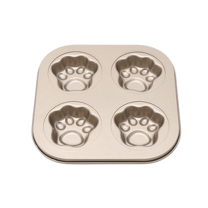 <span class=keywords><strong>Moule</strong></span> à Cupcake antiadhésif, plaque de cuisson à Muffin, <span class=keywords><strong>moule</strong></span> à Cupcake, Mini patte de chat, moules à biscuits, ustensiles de cuisson, 4/6/9/12 trous - Product Image 3