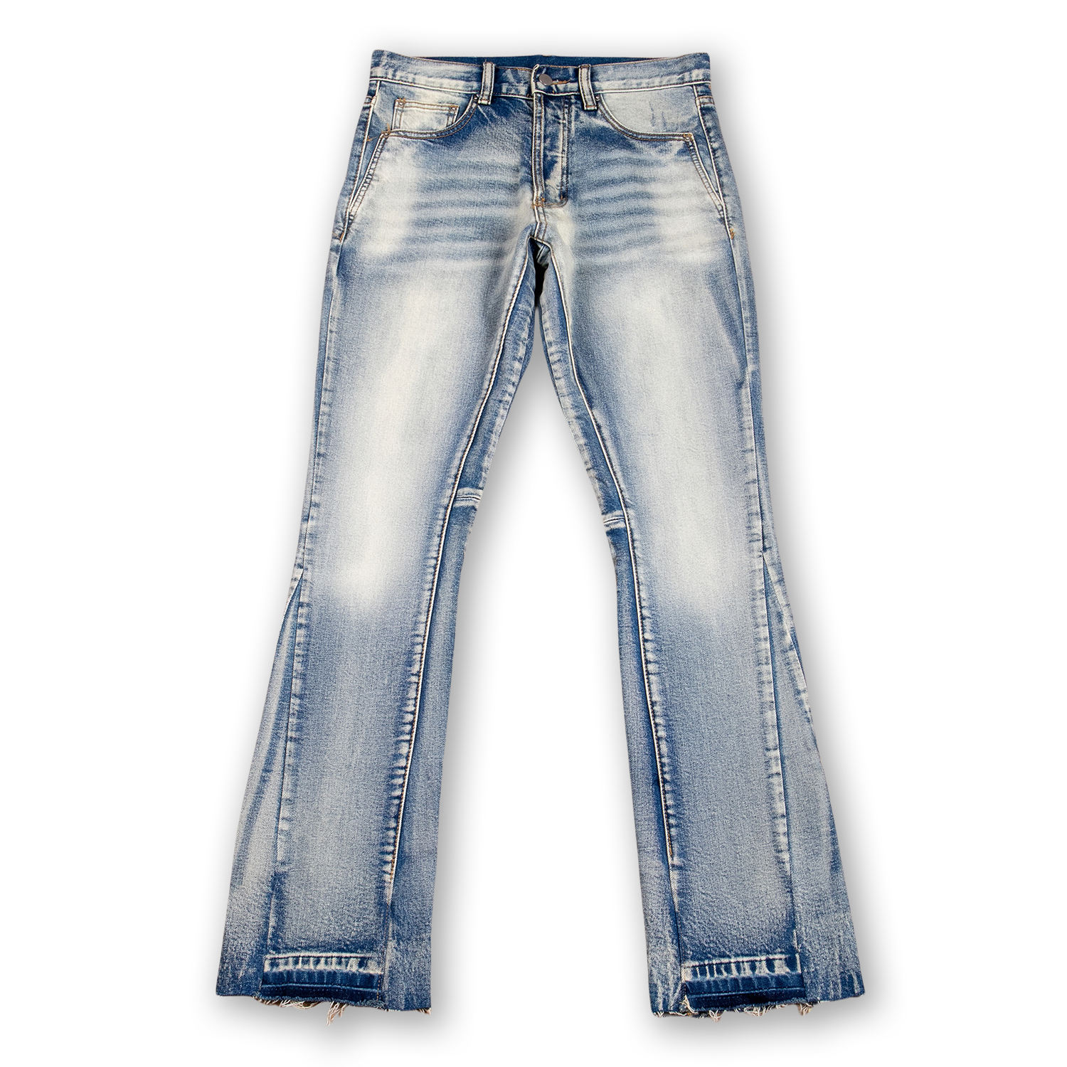 Best Selling Raw Denim Raw Blue Jeans 100% Cotton, Midweight