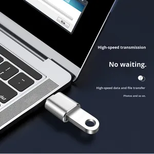 Adattatore USB3.0 OTG per <span class=keywords><strong>Apple</strong></span> Android convertitore di telefonia Mobile tipo-C USB Flash Drive lettore di schede Mouse-nuova condizione di uscita DC - Product Image 2
