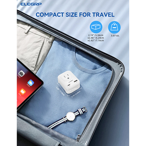 ELEGRP-Adaptateur universel de voyage pour <span class=keywords><strong>prise</strong></span> US vers UK, Hong Kong, Singapour, Dubaï, Kenya - Product Image 6