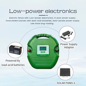Cargador de Cerca Eléctrica para Ganado, 5 Joules, Energizador de Cerca Eléctrica Ajustable, Salida de 8/10/12kV, Cerca Eléctrica para Ganado - Product Image 6