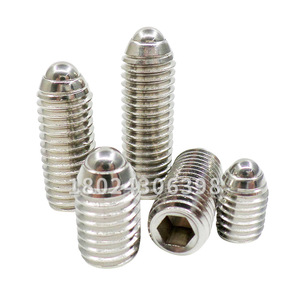 Stainless Steel A2-70 Cylindrical Head Set Screws M16 Smooth Ball Thread Grade A Standard Use - Product Image 1