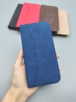 Étui de téléphone magnétique anti-chute vintage en cuir PU pour Samsung S26 S25 S23 Ultra S24 Plus S22 Edge S21 S20 FE