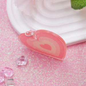 Tùy Chỉnh Thiết Kế Trong Suốt Anime Dễ Thương Tỏa Sáng Acrylic Móc Chìa Khóa Quyến Rũ Acrylic Món Quà Làm Của Riêng Bạn Logo Acrylic Keychain - Product Image 4