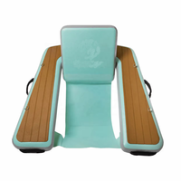 Chaise gonflable en Pvc, point de goutte d'eau, plate-forme flottante, île, flotteurs, chaise suspendue classique