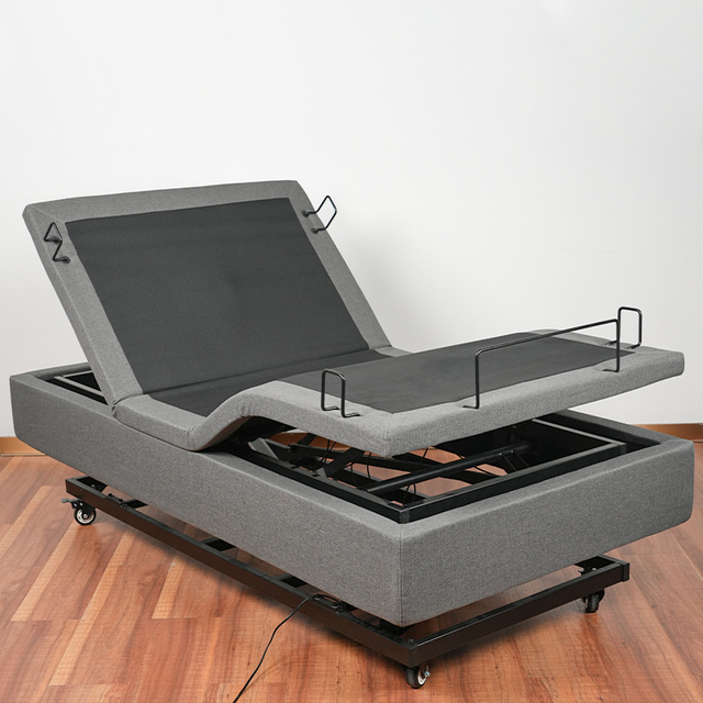 Head and Foot Recliner Hi Low Function Zero Gravity Wireless Remote Control Adjustable Bed Base