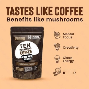 Café de Hongos Instantáneo de Marca Privada OEM/ODM, Mezcla 10 en 1, Café de Hongos de Marca Privada - Product Image 3