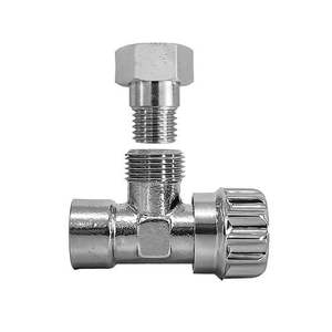 Grifo Cuadrado para Cisterna de WC con Válvula de Llenado Cromada - Product Image 1