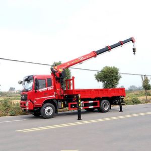 Camion de levage Dongfeng Changxing D3V 4x2 avec grue à flèche droite Sany de 10 tonnes pour le levage de marchandises en entrepôt, en cour et au port - Product Image 5