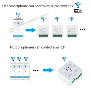 Công tắc thông minh WiFi Tuya 16A, điều khiển 2 chiều, <span class=keywords><strong>mini</strong></span>, tương thích với Smart Life, hoạt động với Alexa, Google Home, Alice - Product Image 5