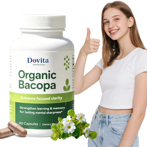 Cápsulas de Extracto de Bacopa para Agilidad Mental con Bacosides Estandarizados, Fabricante de Suplementos de Marca Privada, Proveedor Global B2B - Product Image 1