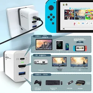 New Nintendo chuyển đổi Dock di động với OLED sạc Phụ kiện Docking Station mở rộng TV chiếu - Product Image 6