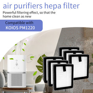 Hiệu Quả Cao 3-Trong-1 Đúng Hepa Bộ Lọc Thay Thế Cho Mooka Koios Cho Pm1220 Nhỏ Gọn Máy Tính Để Bàn Máy Lọc Không Khí Ngoài Trời USB Pin - Product Image 6