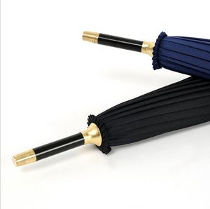 Classic 23-Inch 8K Golf <b>Umbrella</b> Customized Logo Leather Handle Semi-Automatic Auto Open for Advertising and Stores - Product Image 4