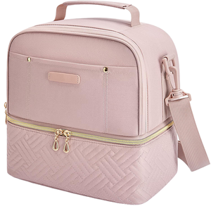 Sac isotherme rond en aluminium personnalisé, épaissi, OEM/ODM, pour le déjeuner, idéal pour les employés de bureau et étudiants au Vietnam, vente en gros directe usine - Product Image 2