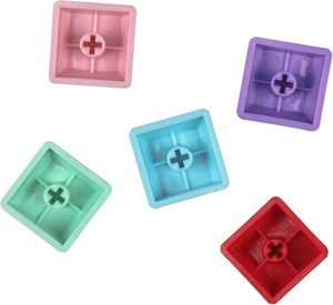 Capuchons de touches vierges OEM en PBT, couleurs arc-en-ciel mélangées, 1U, pour clavier mécanique à commutateurs <span class=keywords><strong>MX</strong></span> - Product Image 4
