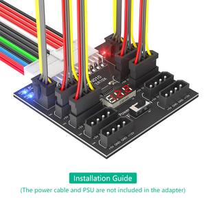 Nâng cấp phiên bản <span class=keywords><strong>ATX</strong></span> Cung cấp điện Breakout Board với 4 pin và 6pin <span class=keywords><strong>Power</strong></span> <span class=keywords><strong>Connector</strong></span> cho chia KHAI THÁC MỎ - Product Image 5
