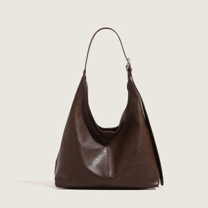 Nouveauté : Sac seau à fermeture éclair de style rétro pour femmes, sac à bandoulière en similicuir de grande capacité pour le travail et les occasions décontractées - Product Image 2