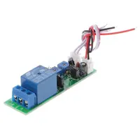 Temporizador módulo de relé, temporizador com temporizador, placa de ligação/desligamento, controlador de relé elétrico dc 5v 12v 24v