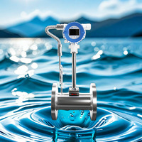 Débitmètre vortex numérique en acier inoxydable pour liquides/gaz DN50 avec enregistreur de données