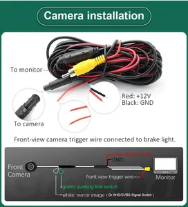 CCD AHD xe phía trước xem logo máy ảnh cho <span class=keywords><strong>VW</strong></span> vận chuyển T4 T5 Passat CC B5 B6 GOLF 4 5 6 Polo Jetta Bora TOURAN Caddy phụ kiện - Product Image 3