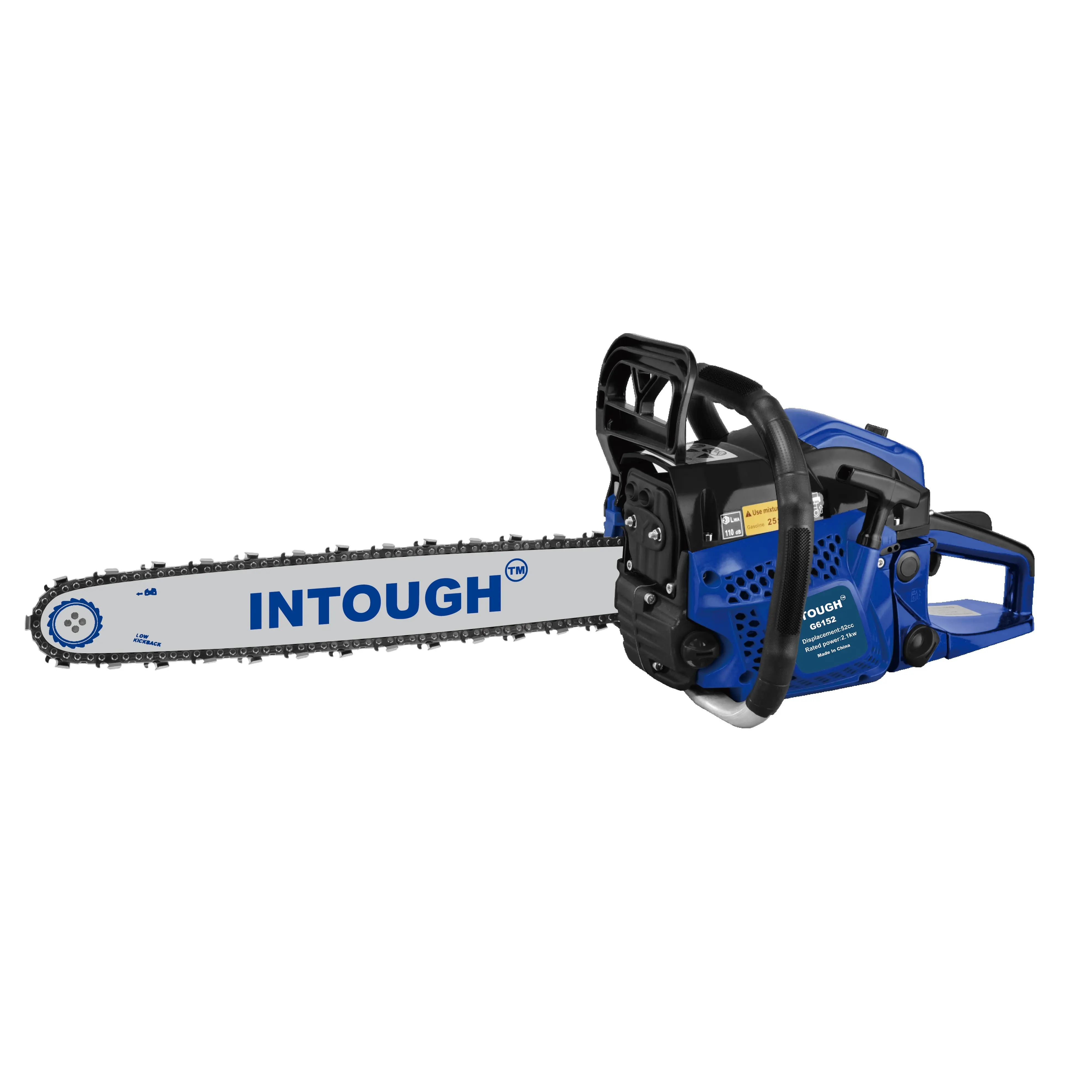 INTOUGH 52CC 18Inch 2-Stroke Professional Heavy Duty For Wood Cutting Petrol Gasoline Chain Saw