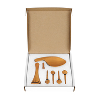 Violin Accessories Boxwood 4-piece Set