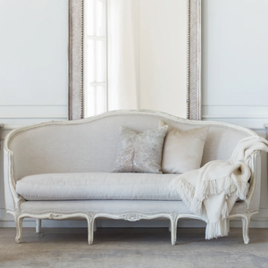 Sofá Chesterfield de Estilo Francés, Tapizado en Tela de <span class=keywords><strong>Lino</strong></span>, de Tres Plazas, Forma Cuadrada, con Relleno de Esponja - Product Image 2