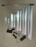 Kit de grattoirs industriels DIY grand format avec manche télescopique 20cm 30cm 60cm 100cm 120cm, spatules et rouleaux à mastic