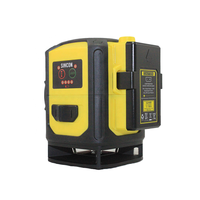 SINCON SG-7TR ligne de faisceau vert niveau Laser croix automatique 3D 12/16 lignes auto-nivelant 360 batterie au Lithium de Construction rotative
