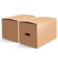 Cajas de Envío Pequeñas Biodegradables de Cartón Corrugado Marrón, Estilo Carpeta, 25x15x4cm, Recubrimiento EVA UV, Laminado Mate, Grabado Magnético