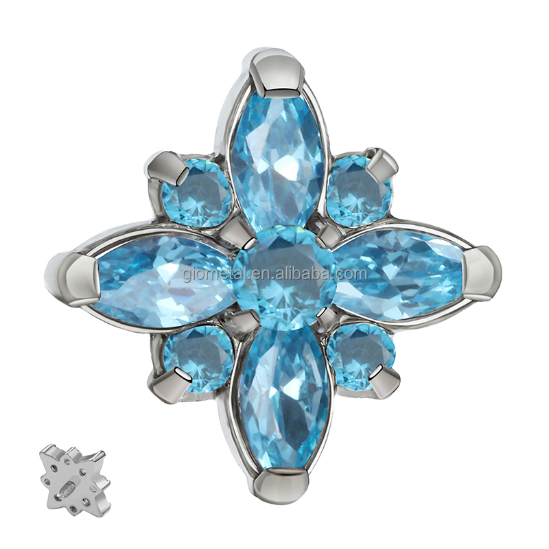 Zircon bleu