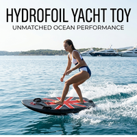 Jetboard électrique prêt à être expédié, 12 kW, 60 km/h, entrepôt Europe, motif drapeau Union Jack, planche de surf motorisée, sports nautiques