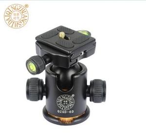Q03 New <span class=keywords><strong>Mini</strong></span> 360 Angle Panoramic Rotation 1/4 "3/8" Tripod Ball Head Tripe Ball Head para cámara <span class=keywords><strong>DV</strong></span> DSLR con placa de liberación rápida - Product Image 1
