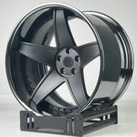 Jantes Bku forgées en 2 parties 5x120.65 pour Chevrolet Corvette C8 C7 C6 C5 ZR1 Z06 18 20 pouces, jantes en alliage concaves profondes