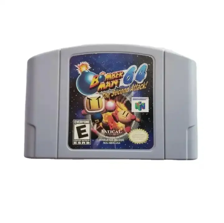 Bomberman 64 De Tweede Aanval N64 Game Cartridge Voor Nintendo 64 Us Versie