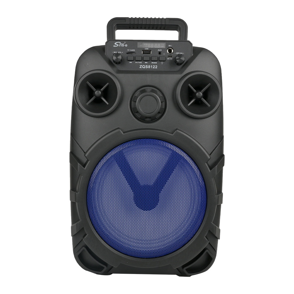 かぼちゃの馬車　BLUETOOTH SPEAKER SING-E ZQS8122 Mini Portable BT Karaoke Speaker for Outdoor