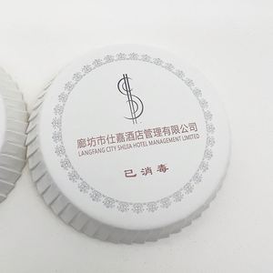 Custom Printed Private Label Custom Hotel Disposable Paper Cup <b>Lids</b> Cup Cover - Product Image 4