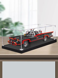 Ensemble 76328 Batmobile : Vitrine de rangement moderne transparente en plastique, anti-rouille, montage facile, avec couvercle anti-poussière et module de fixation de cartes, 1 étagère - Product Image 6
