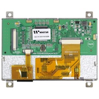 Panel Sentuh PCAP Winstar 480x272 Laris Manis, Layar TFT 4.3 inci, Panel Layar TFT 480x272 dengan Papan Kontrol LCD TFT