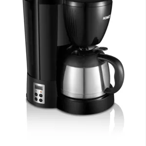 HOMEZEST CM-921TW PROGRAMABLE AUTOMATIC COFFEE MACHINE 1L 8-10 CUPS WITH VACUUM CUP DRIP COFFEE MAKER
