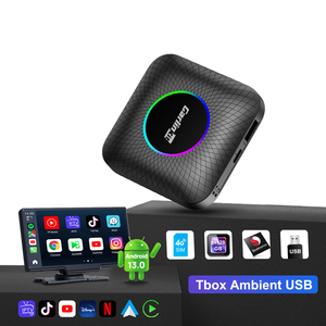 Carlink di động Smartbox không dây Wifi Carplay hộp carlinkit Tbox Carplay ai TV Box cộng với android13 8 128GB <span class=keywords><strong>Dongle</strong></span> - Product Image 1