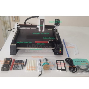 Mini automatique SMT <span class=keywords><strong>Pick</strong></span> <span class=keywords><strong>and</strong></span> <span class=keywords><strong>Place</strong></span> Machine Chip Mounter LY-K1/K1-PRO Triple Vision caméra système haute vitesse bureau LED SMD - Product Image 5