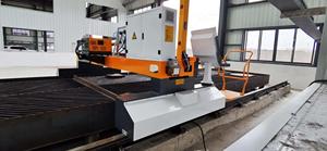 Machine de découpe de tôles CNC à <span class=keywords><strong>portique</strong></span> motorisée par servomoteur, équipée pour la découpe plasma et à la flamme - Product Image 3