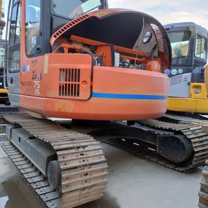 Hitachi ZX75US Excavadora usada de gran potencia de excavación Original Buen estado Oruga hidráulica para construcción Granja agrícola - Product Image 5