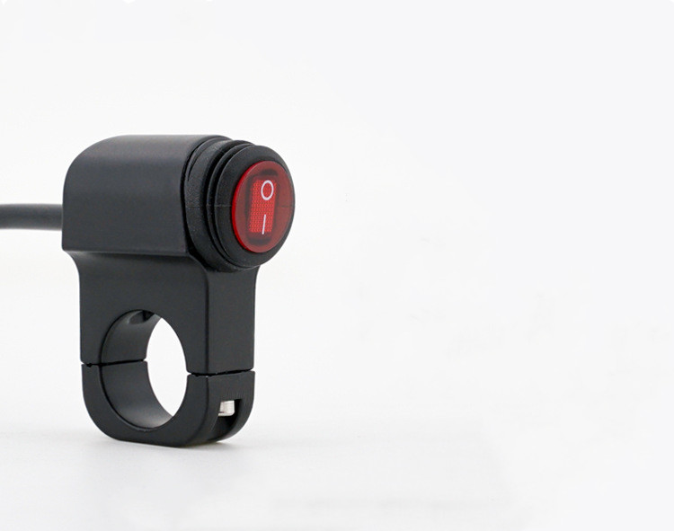 Мотоцикл Алюминиевый сплав двойной флэш-переключатель прожектор водонепроницаемый руль кран переключатель