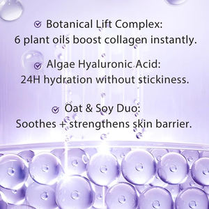 Sérum de soin de la peau du visage anti-âge personnalisé 9+ LIFTING, <span class=keywords><strong>essence</strong></span> raffermissante, OEM ODM, huile de jojoba, extrait d'avoine, huile de pépins de raisin, acide hyaluronique - Product Image 3